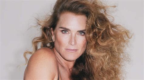 brooke shields sexy|Brooke Shields stuns in new red hot swimsuit video